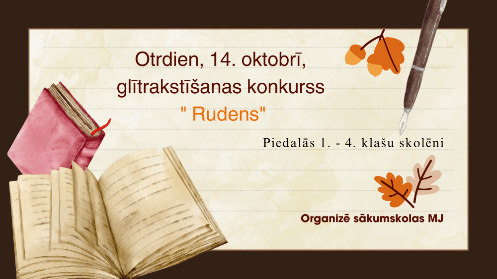 Glītrakstīšanas konkurss