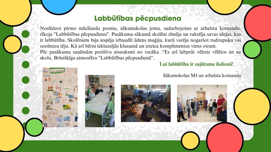 labbūtības pēcpusdiena