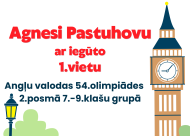 Apsveikums par 1.vietu