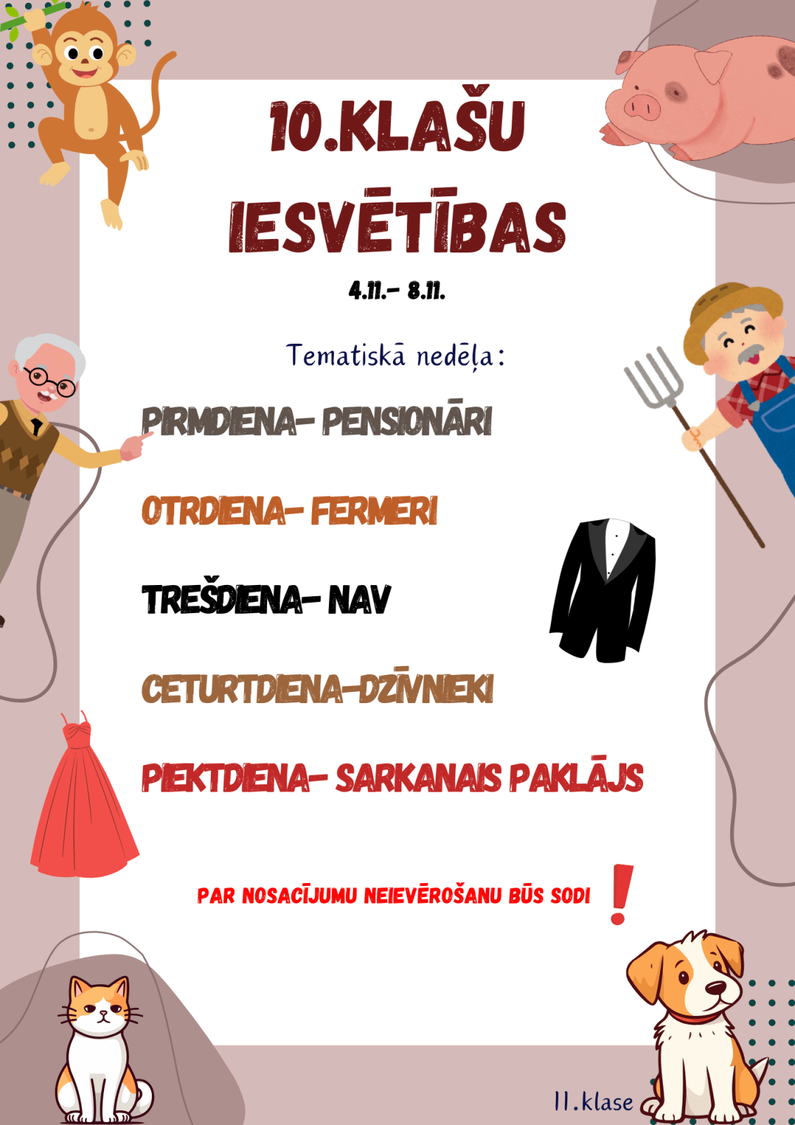 10.klašu iesvētības